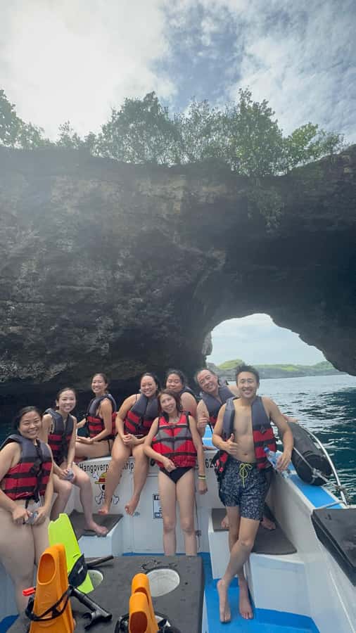 From Lembongan: Nusa Penida Private Snorkeling & West Tour - GoPro photos without an extra charge