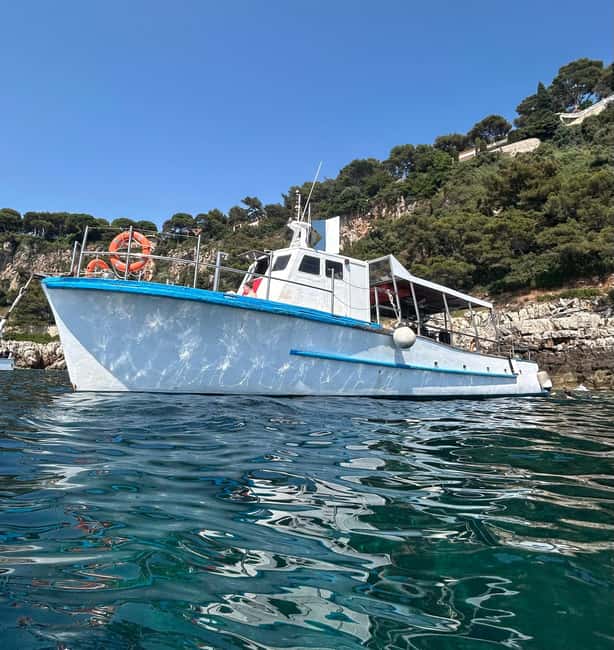 From Nice: Villefranche Bay Swimming & Snorkeling Boat Tour - A calm swimming stop in the bay