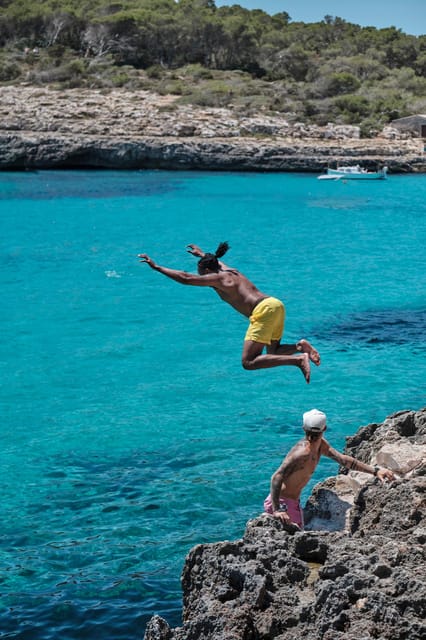 From Palma: Portal Vells Beach and Cave SUP & Snorkel Tour - The Portal Vells cave and optional leap