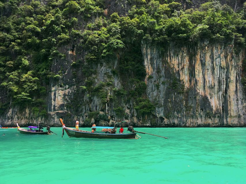From Phi Phi: Full Day Snorkeling Trip by Longtail Boat - Shark Point offers wildlife without a guarantee