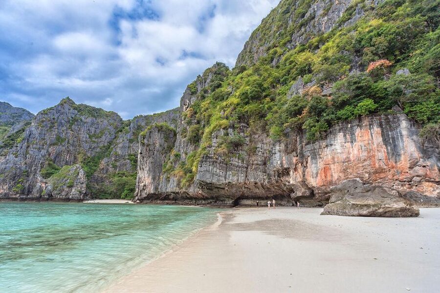 From Phi Phi: Full Day Snorkeling Trip by Longtail Boat - Viking Cave is more than a quick photo stop