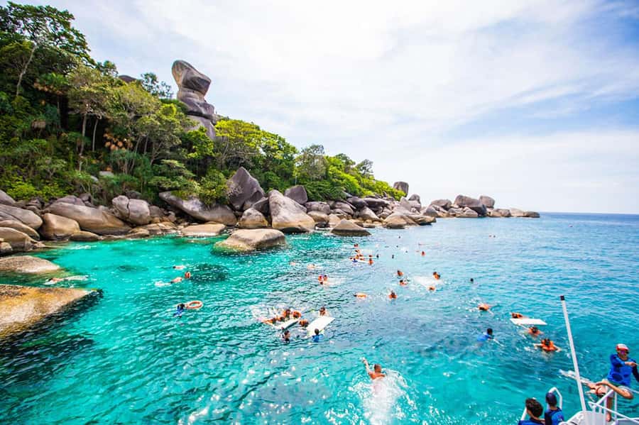 From Phuket: Similan Islands Snorkeling Trip by Speedboat - Speedboat ride to the Similans