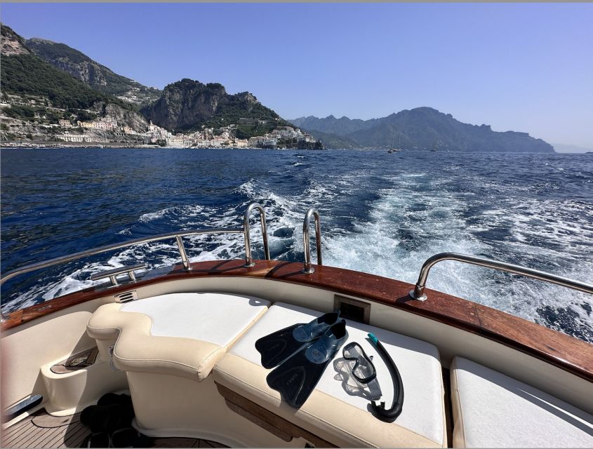 From Positano: Half-Day Amalfi Coast Boat Tour & Snorkeling - Conca dei Marini and its natural arch