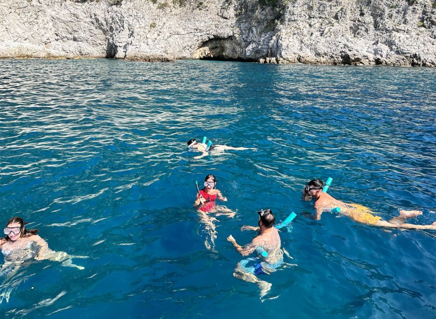 From Positano: Half-Day Amalfi Coast Boat Tour & Snorkeling - Group size, comfort, and the skipper