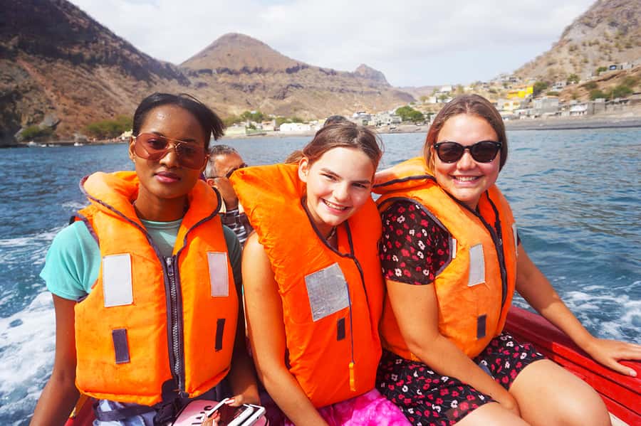 From Praia: Boat Trip, Snorkeling, Cave & BBQ on the Beach - A coastal day far from Praia’s city streets