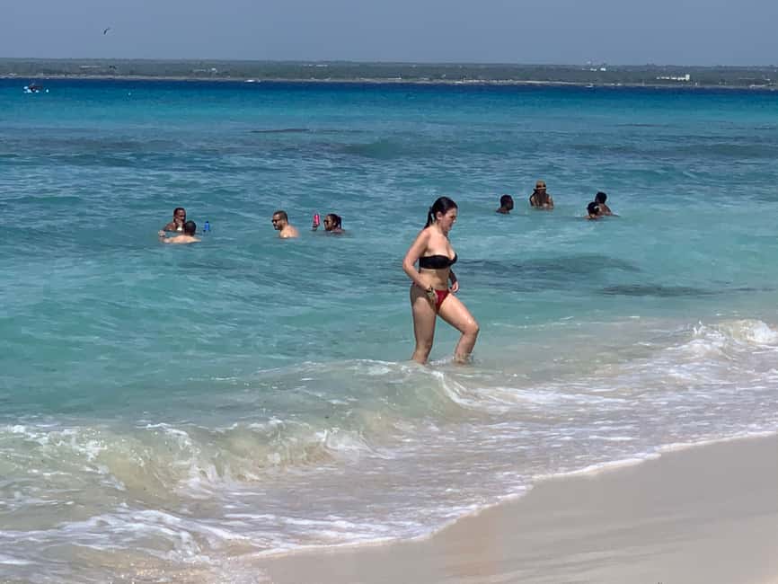 From Punta Cana: Catalina Island Swim, Sail & Snorkel - Lunch, drinks, and the value of $79