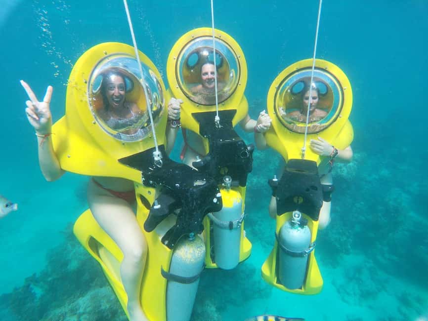 From Punta Cana: ScubaDoo, Snorkel & Glass Bottom Boat Tour - ScubaDoo at Cabeza de Toro: an easy first underwater adventure
