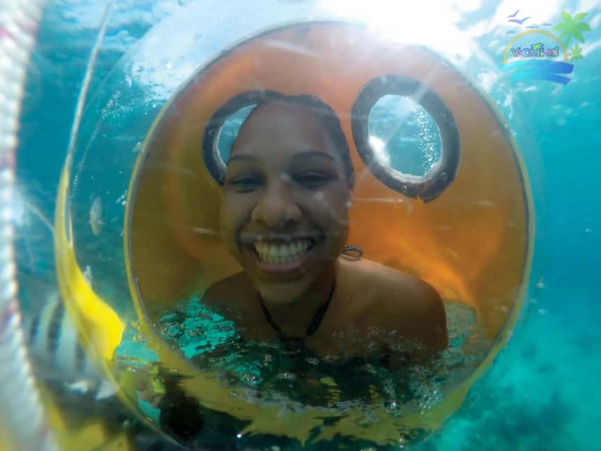 From Punta Cana: ScubaDoo, Snorkel & Glass Bottom Boat Tour - What the ScubaDoo session feels like