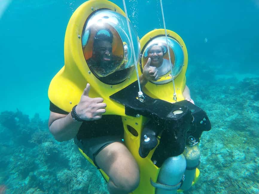 From Punta Cana: ScubaDoo, Snorkel & Glass Bottom Boat Tour - Price, timing, and what your $60 covers