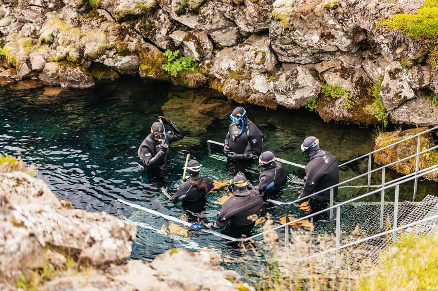 From Reykjavík: Golden Circle Tour and Silfra Snorkeling - Gullfoss, where the water does the talking