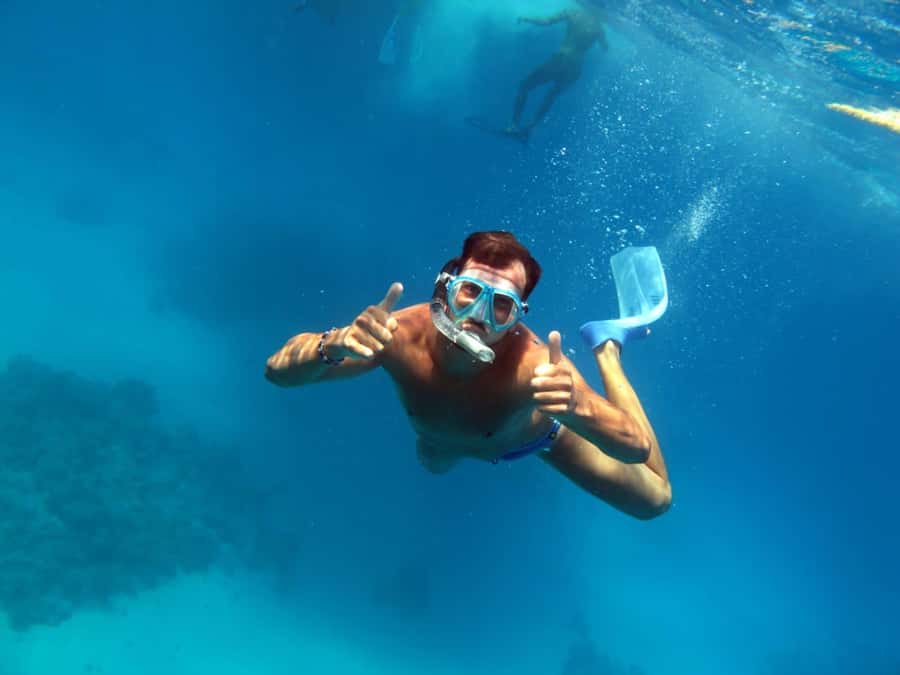 From Sharm: Ras Mohammed snorkeling cruise & optional diving - Marine life viewing and the second water stop