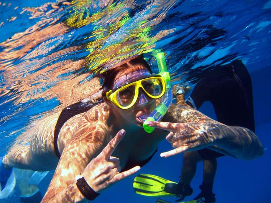 From Sharm: Ras Mohammed snorkeling cruise & optional diving - The yacht, deck space, and time at sea