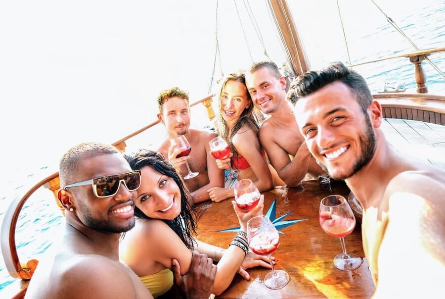 From Sorrento: Capri Boat Tour with Snorkeling & Drinks - From Marina Piccola to the Sorrento coast