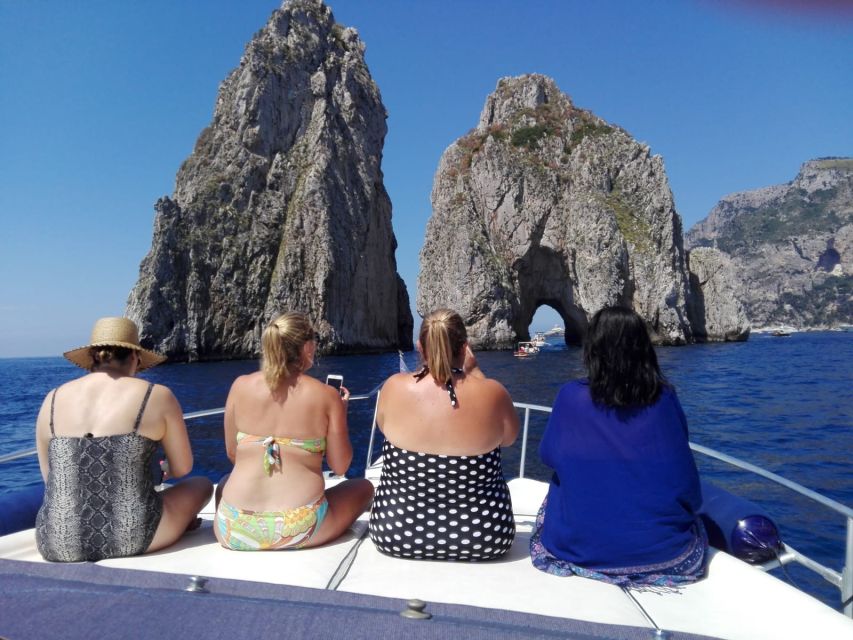 From Sorrento: Capri Boat Trip with Snorkeling and Drinks - The Blue Grotto choice and Capri’s smaller caves
