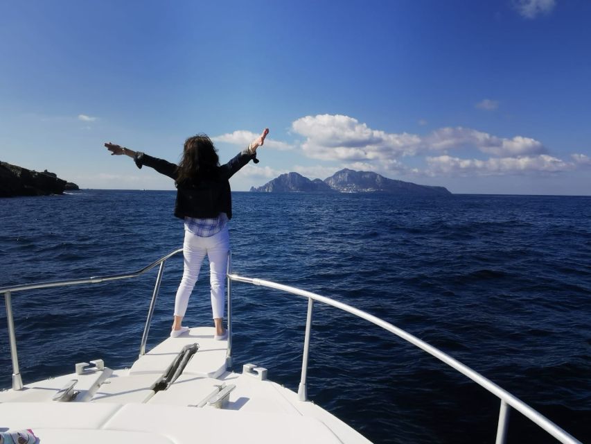 From Sorrento: Capri Boat Trip with Snorkeling and Drinks - Faraglioni, Villa Malaparte, and the return circuit