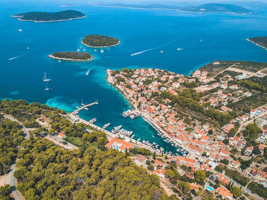 From Split: Trogir & Blue Lagoon Boat Tour with Snorkeling - One hour among Trogir’s Romanesque streets