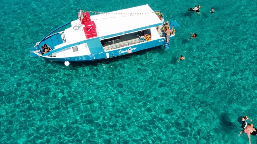 From Tropea: Capo Vaticano boat tour with snorkel & aperitif - Caves, beaches, and old ports along the route