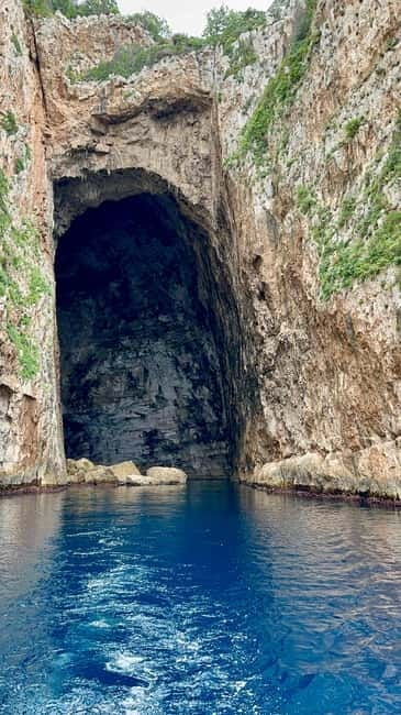 From Vlore: Haxhi Ali Cave Speedboat Tour with Snorkeling - Karaburun Peninsula gives you the longer water stop