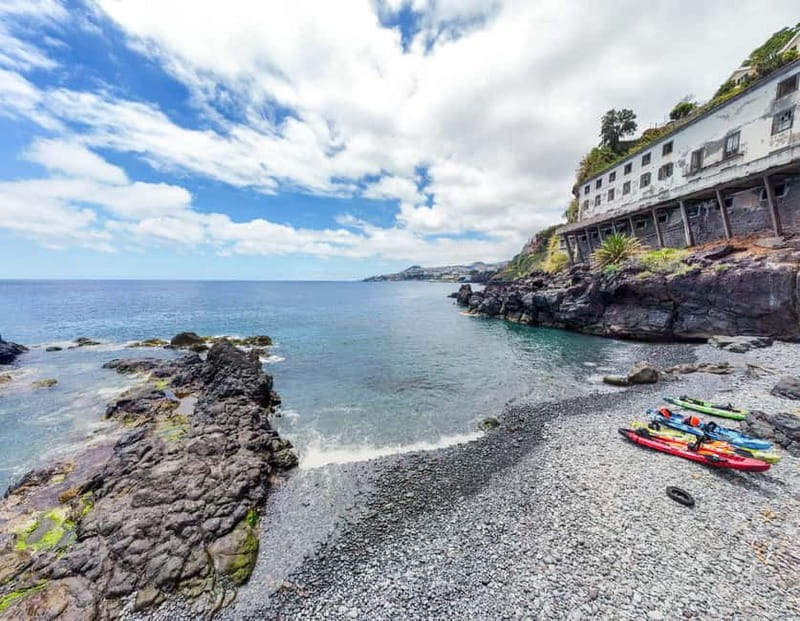 Funchal: Kayak and Snorkel Tour to Garajau NR - From the CR7 statue into Funchal Bay