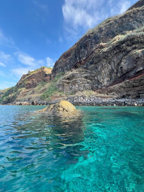 Funchal: Kayak & Snorkeling in Garajau Nature Reserve - Leaving Funchal by kayak