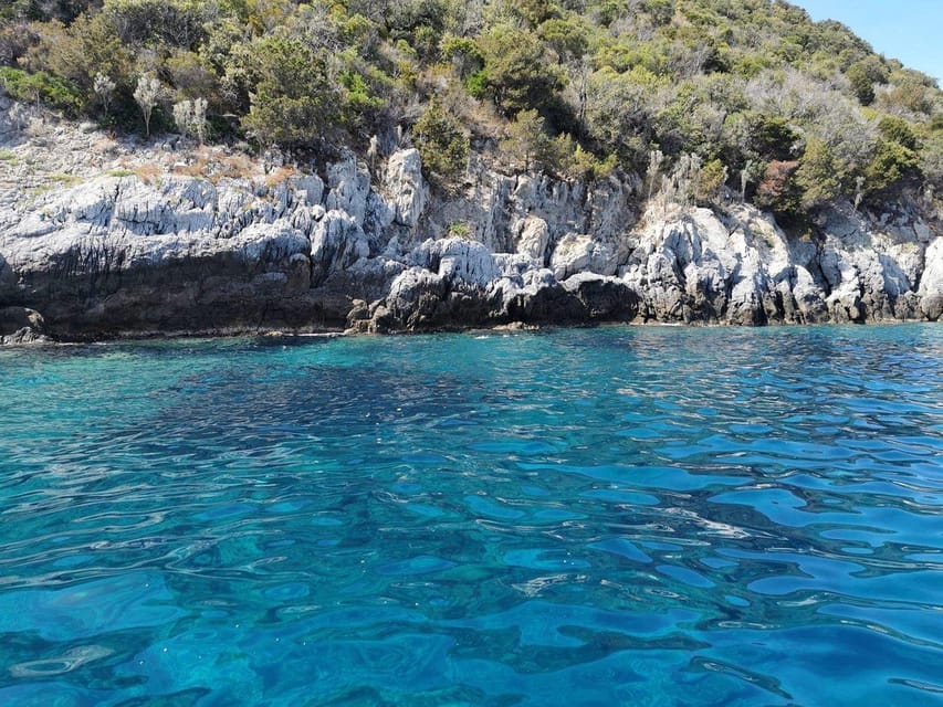Giglio Island (Tuscania): Tour and snorkelling on a dinghy - Caldane Beach from the water and shore
