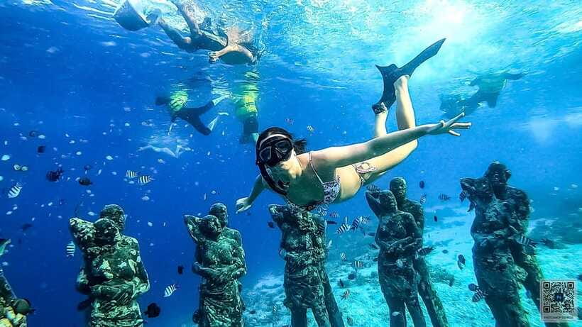 Gili island sunset & snorkeling tour gopro included - Sunset from the far side of the island