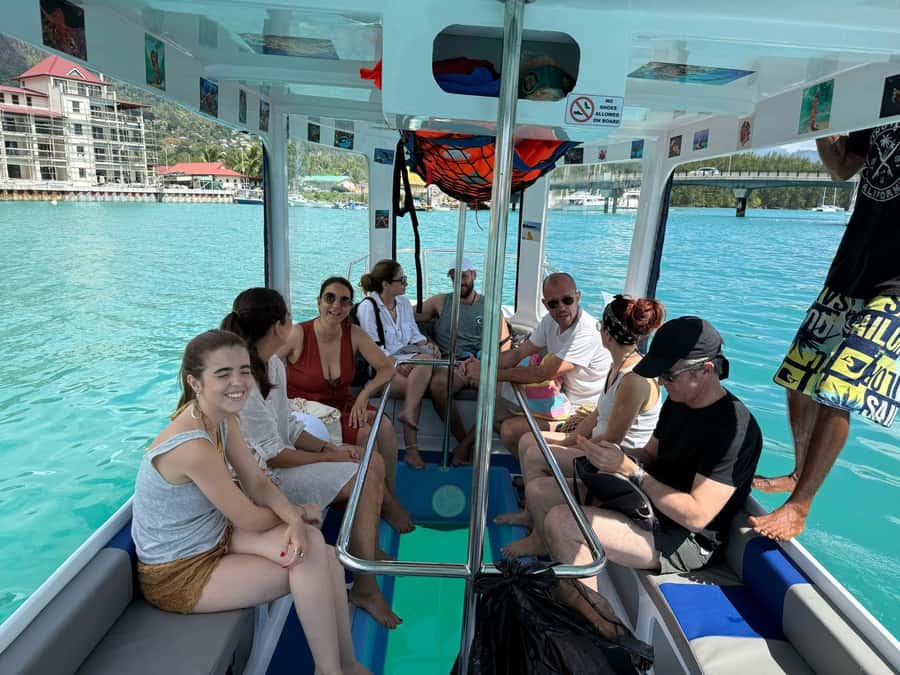 Glassbottom boat & Crystalkayak SteAnneMarinePark Snorkeling - Weather, comfort, and who should book