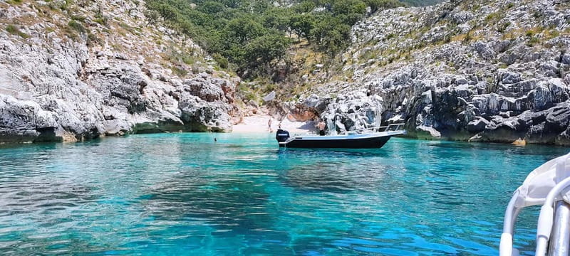 Grama Bay & Blue Cave: Snorkeling & Secret Beaches in Vlore - From Hotel Bologna to Haxhi Ali Cave