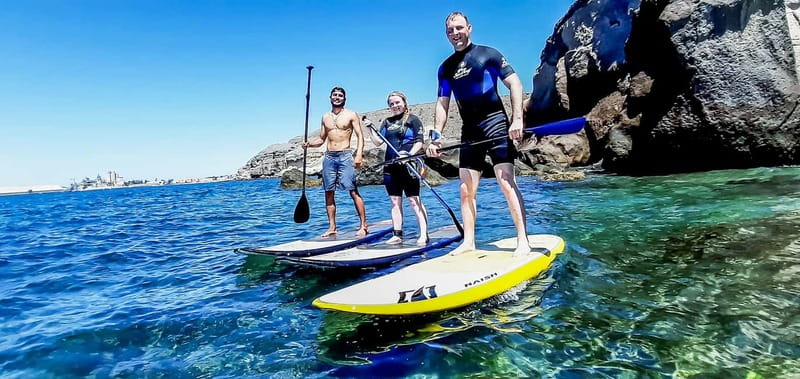 Gran Canaria: Stand-Up Paddle Lesson & Snorkeling Tour - The 20-minute van ride and changing coastlines
