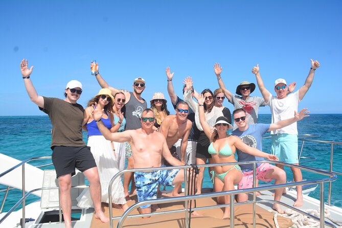 Half-Day Private Party Boat and Snorkeling in Punta Cana - The natural pool and shallow sandbar