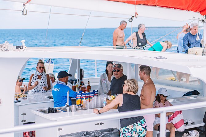 Half-Day Snorkel Sail Tour with Caribbean Lunch - Malmok Reef adds fish and open-water color