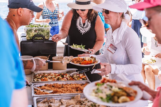 Half-Day Snorkel Sail Tour with Caribbean Lunch - Lunch, snacks, and the open bar shape the experience