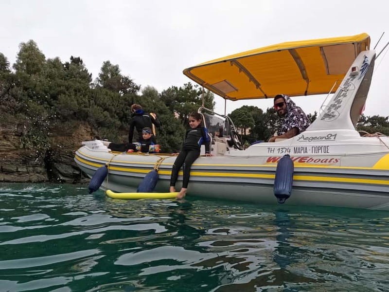 Heraklion: Boat Safari with guided snorkeling/diving tour. - From Pantanassa port to Crete’s open coast