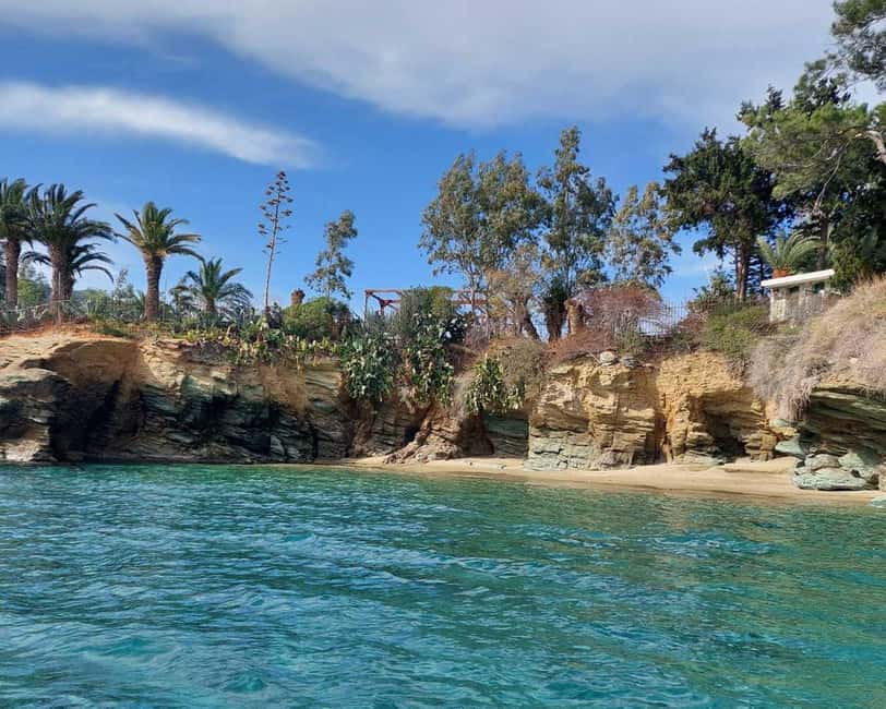Heraklion: Boat Safari with guided snorkeling/diving tour. - Speedboat views along the Theseas coast