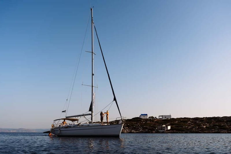 Heraklion: Sunset Sailing Cruise Dia Island with Snorkeling - Five hours around an uninhabited island
