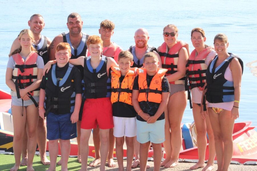 Hersonissos: Jet Boat Tour with Snorkeling - Saint George’s Bay gives the ride a welcome pause