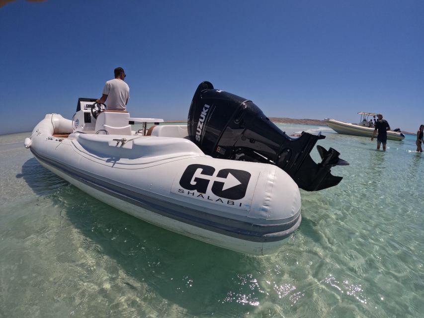 Hurghada: 4 Island Hopping Tour Dolphin, Snorkeling & Lunch - Abu Monkar’s sandbank and Magawish Island