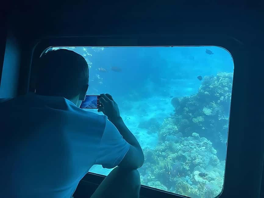 Hurghada: Glass Boat & Snorkeling with Optional Parasailing - Adding the parasailing flight