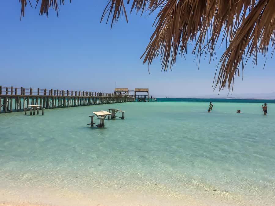 Hurghada: Luxury Giftun island w/snorkeling/lunch & Massage - Giftun Island before the crowds arrive