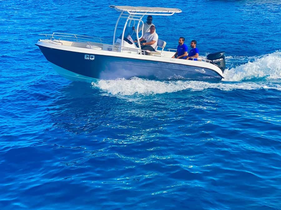 Hurghada: Orange Bay Dolphin Watching, Snorkeling & Lunch - Two Red Sea snorkeling stops, with real time in the water