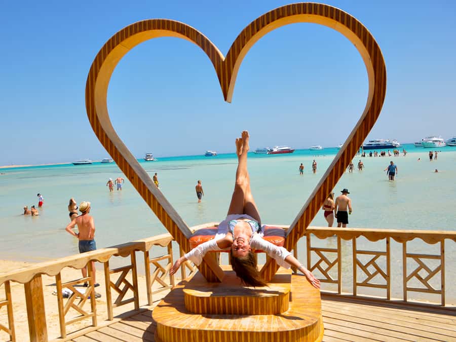 Hurghada: Premium Orange Island Cruise with Lunch & Transfer - Two reef stops make the water time worthwhile