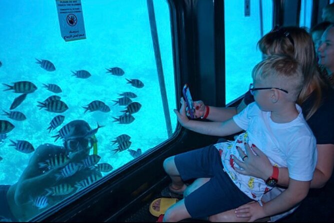 Hurghada: Royal Seascope Submarine Cruise with Snorkel Stop - From hotel pickup to Hurghada Marina