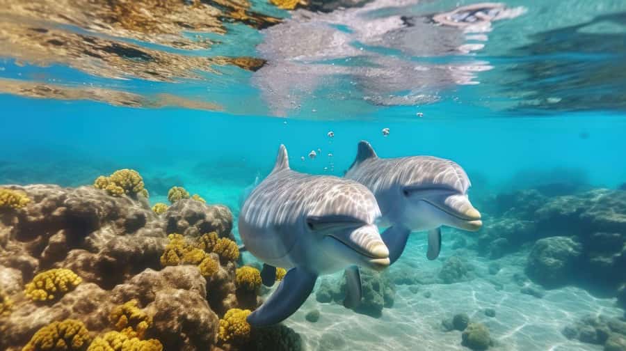 Hurghada: Speedboat Dolphin Watching & Snorkeling with Lunch - The dolphin search takes patience