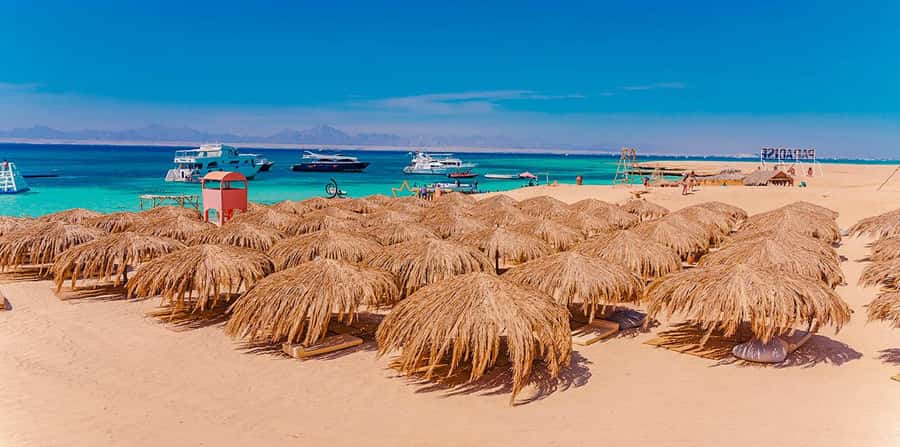 Hurghada: Sunset Hula Hula Island W/ Snorkeling & Lunch - Getting from your hotel to the marina