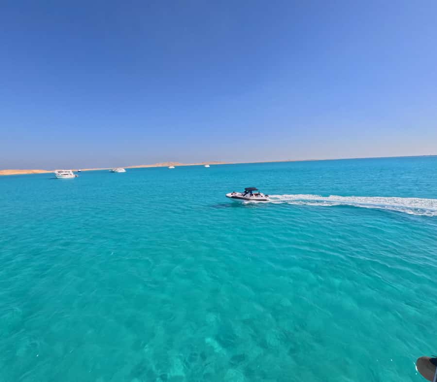 Hurghada: Turtle Bay Speedboat Tour with Snorkeling - Speedboat comfort, supplies, and optional extras