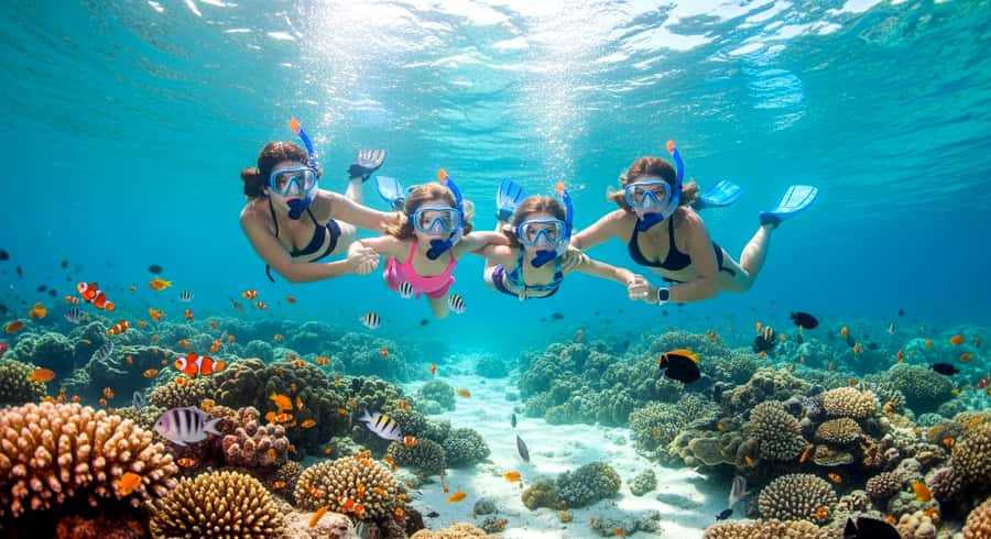 Hurghada: Water Sports, Banana Boat & Snorkeling Adventure - Banana boats and towable tubes