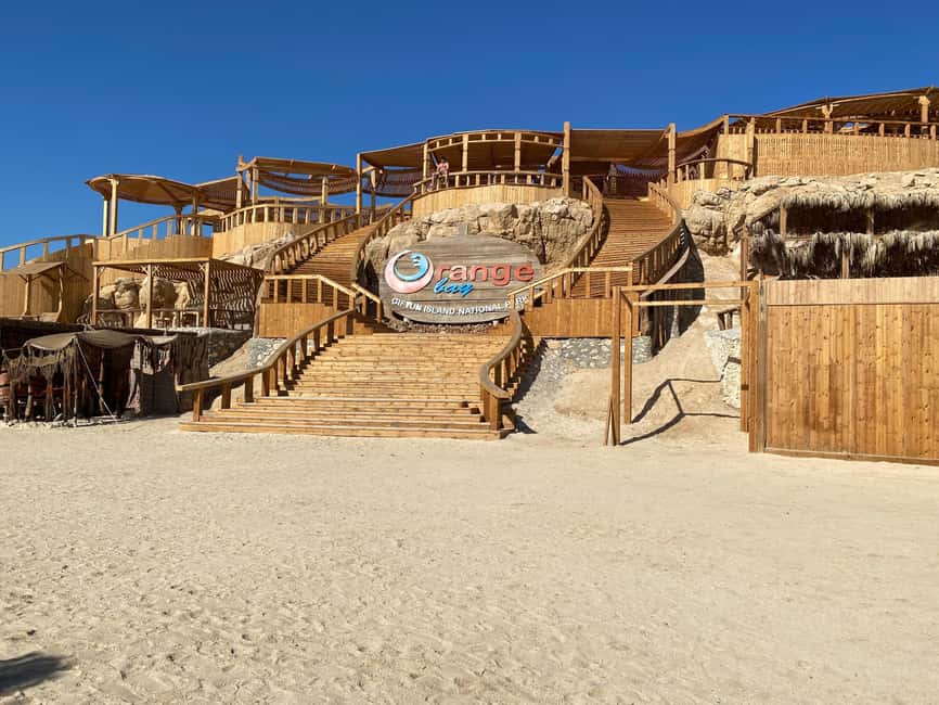 Hurghada: Yacht Trip 2 islands, Diving & Snorkeling W Lunch - The first reef stop and the optional scuba session