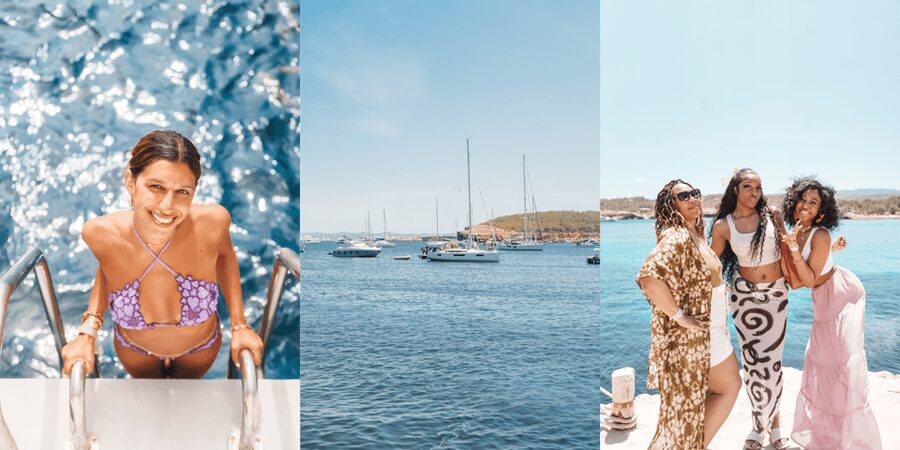 Ibiza: Adults-Only Cruise with Drinks, Food, Snorkel, and DJ - Cala Bassa and the first look at the coast
