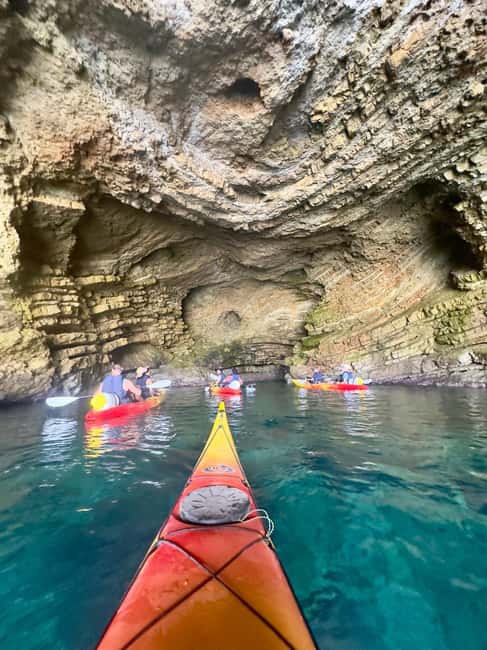 Ibiza: Kayak & Snorkel in Sea Caves and Crystal Waters - Weather, waves, and the flexible route