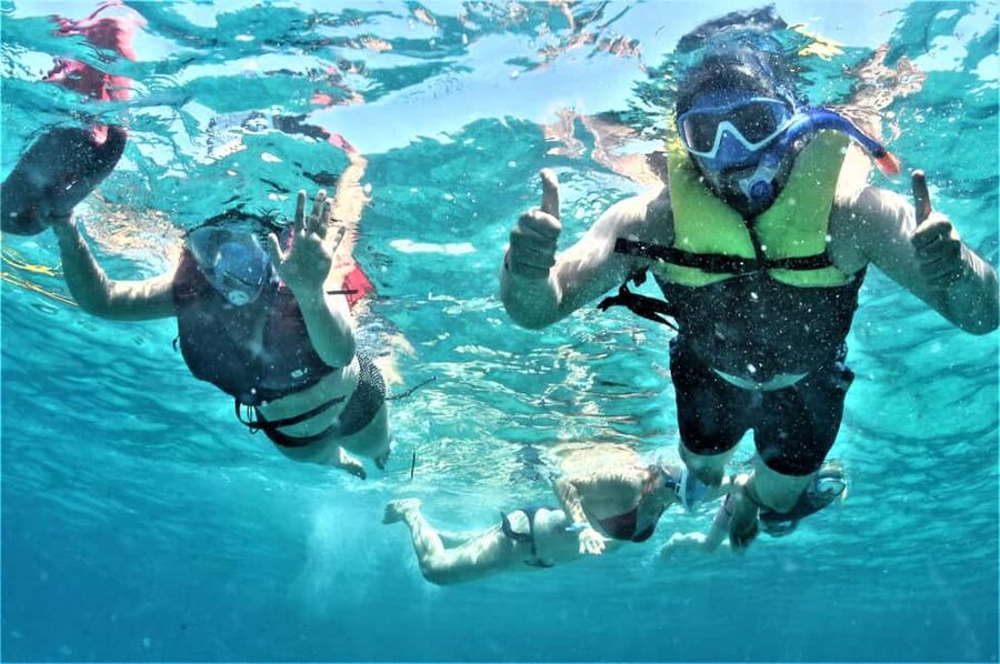 Ibiza: Snorkeling, Sunset Beach and Cave Boat Trip - Cala Comte: clear water and a second chance to paddle
